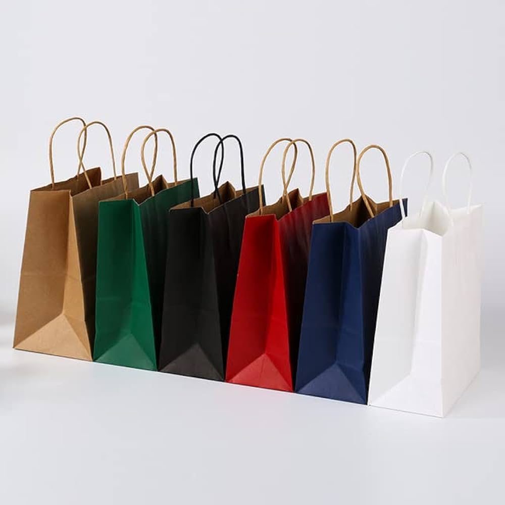 Colored Paper Bags