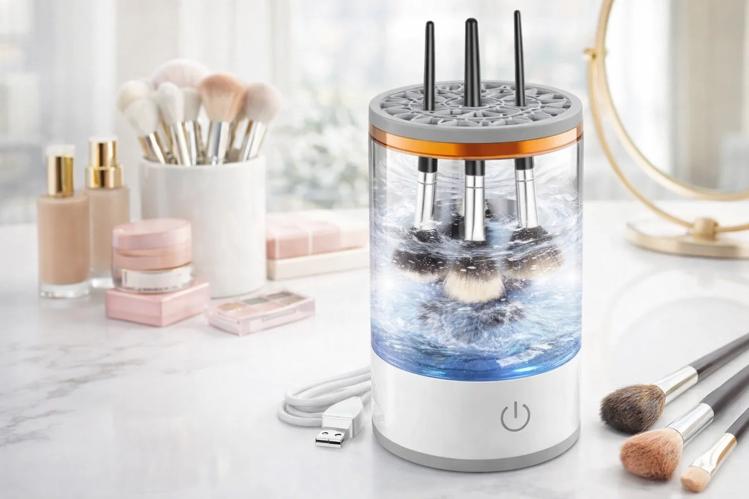 Makeup Brush Cleaner Machine