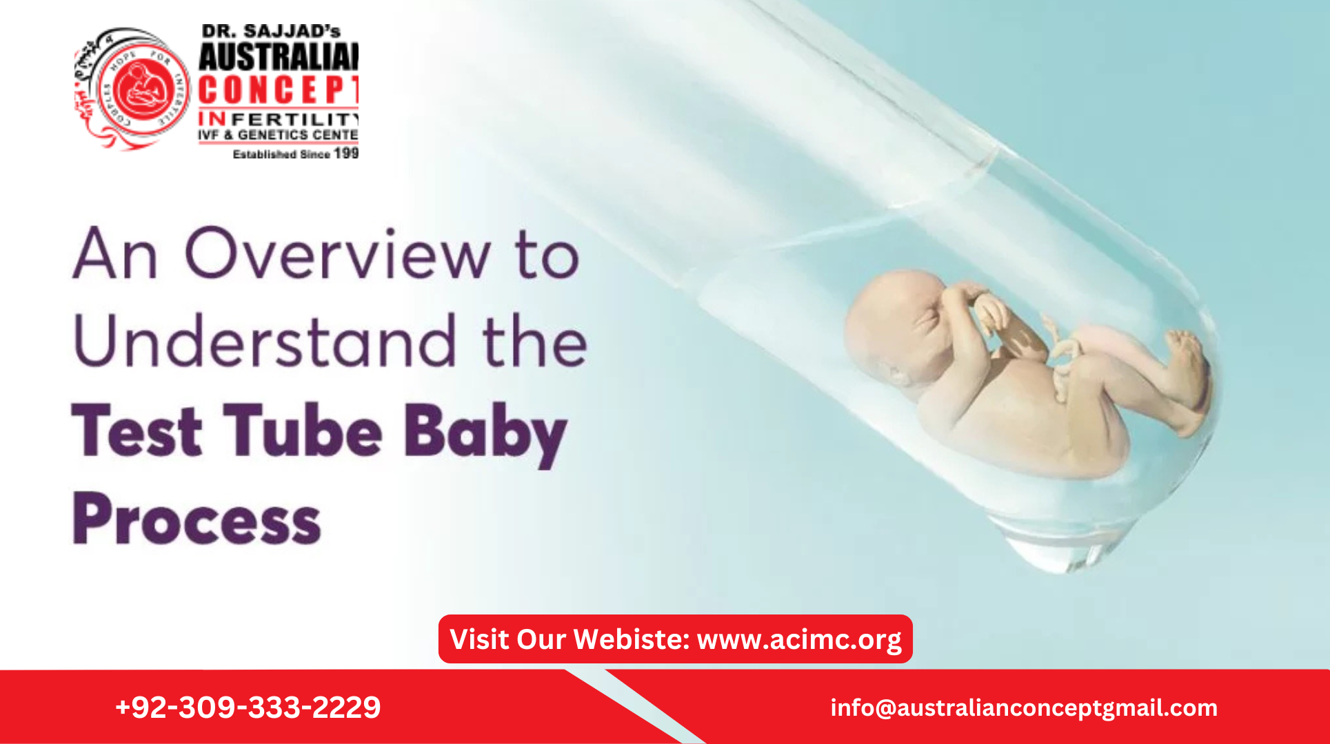 Test tube baby procedure
