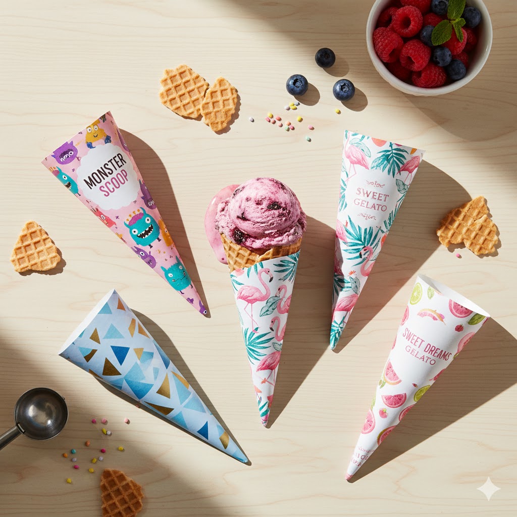 ice cream cone sleeves