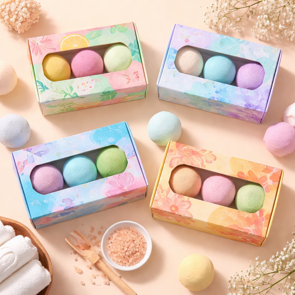 custom bath bomb boxes