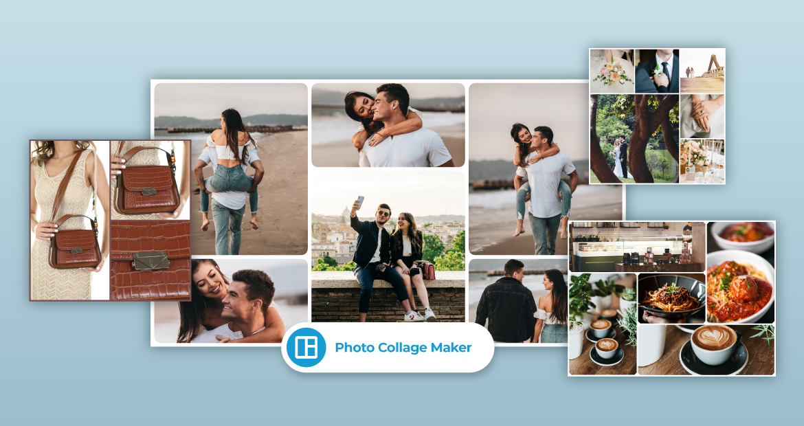 photo collage maker with stickers
