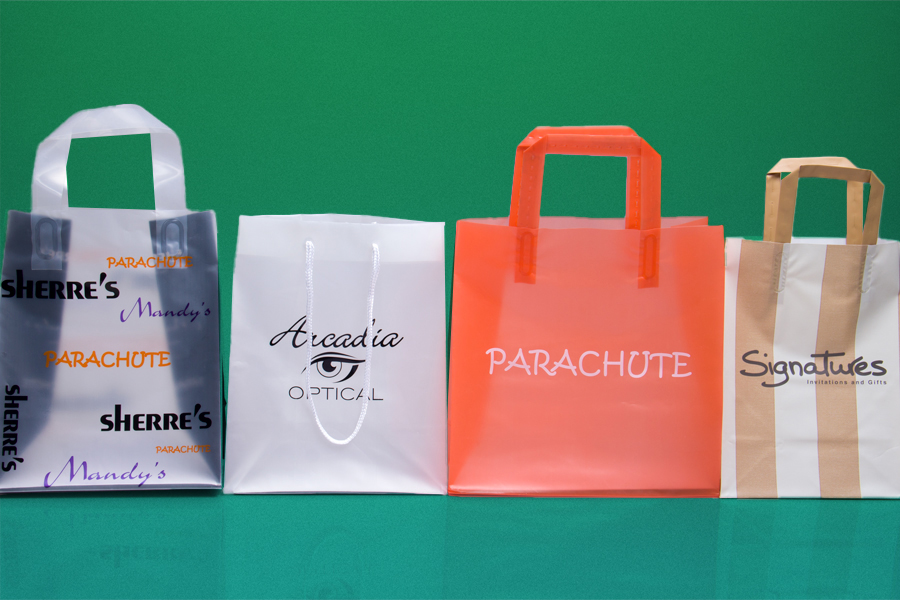 Custom Plastic Shopping Bags