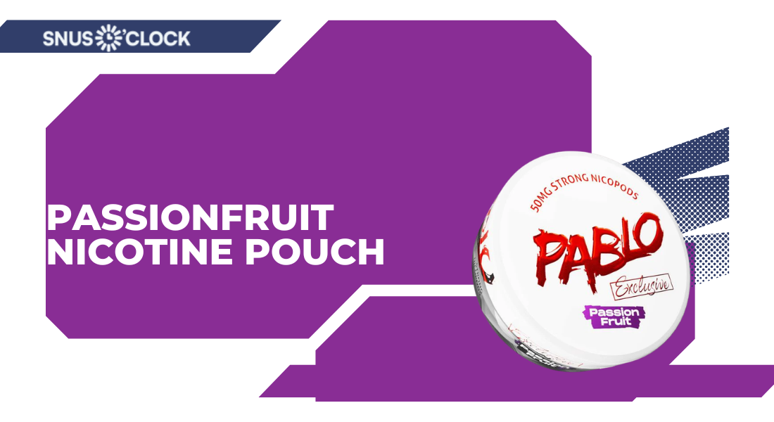 passionfruit nicotine pouch