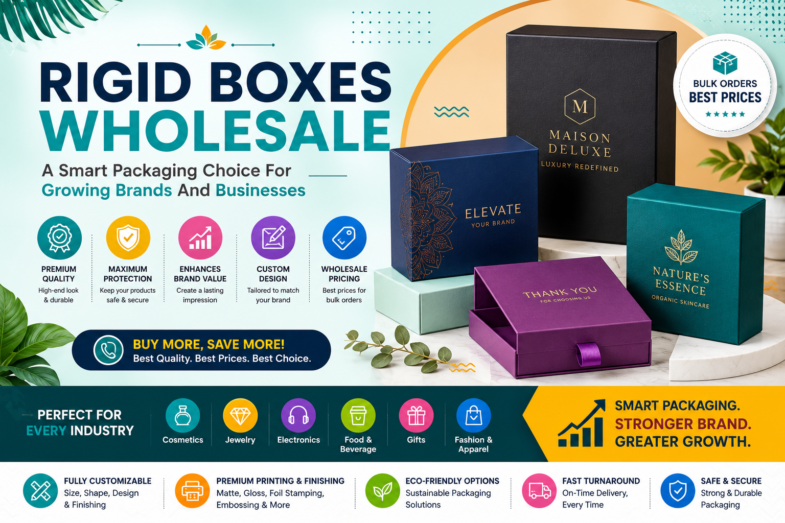 Rigid Boxes Wholesale