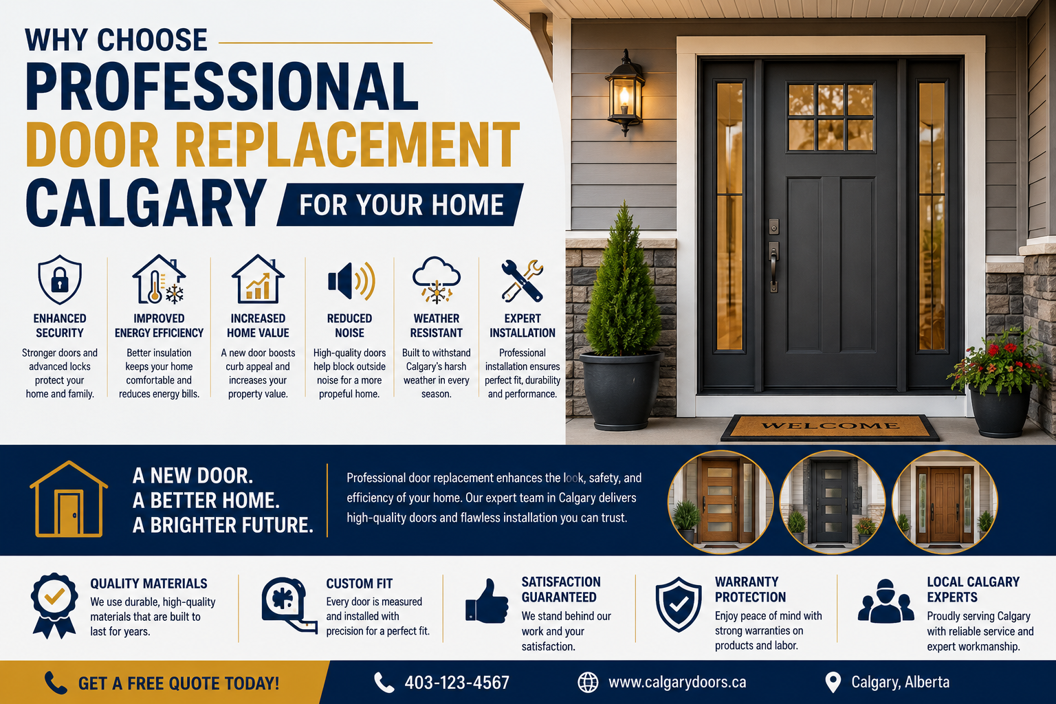 front door replacement calgary