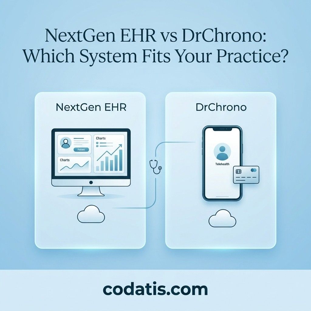 NextGen EHR vs DrChrono