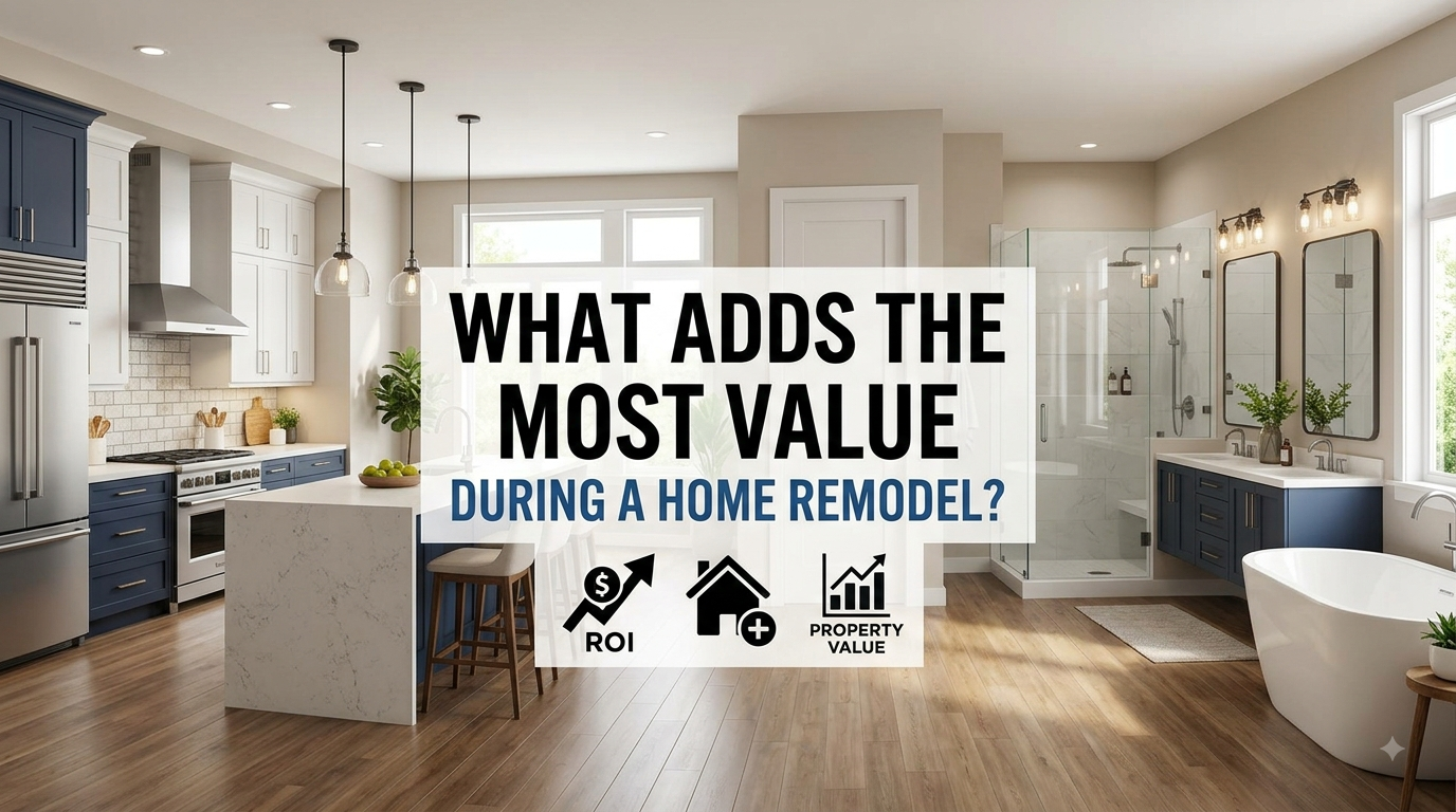 What Adds the Most Value During a Home Remodel